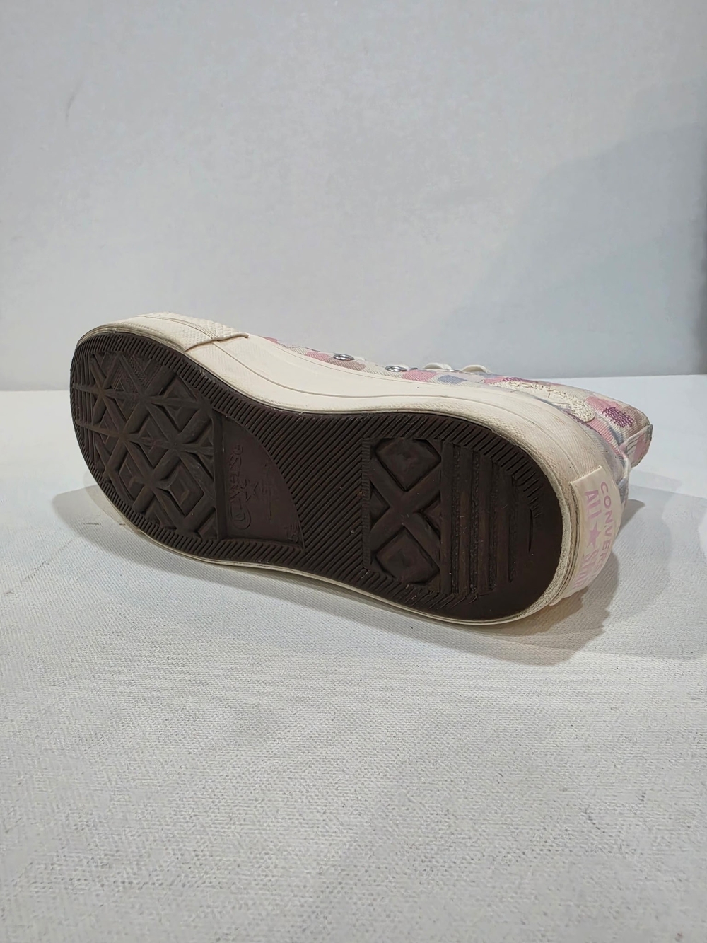 504. Converse Chuck Taylor All Star Lift Platform Inked Sneakers Egret Pink 7.5 - Picture 5 of 7